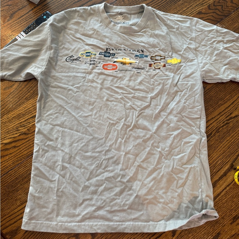 Newport blue tee